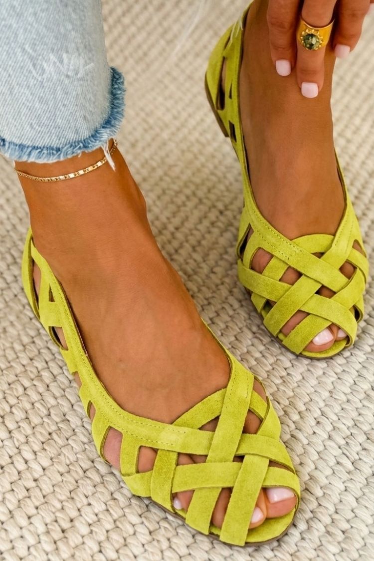 Caterina | Sandalias trenzas verano vivo