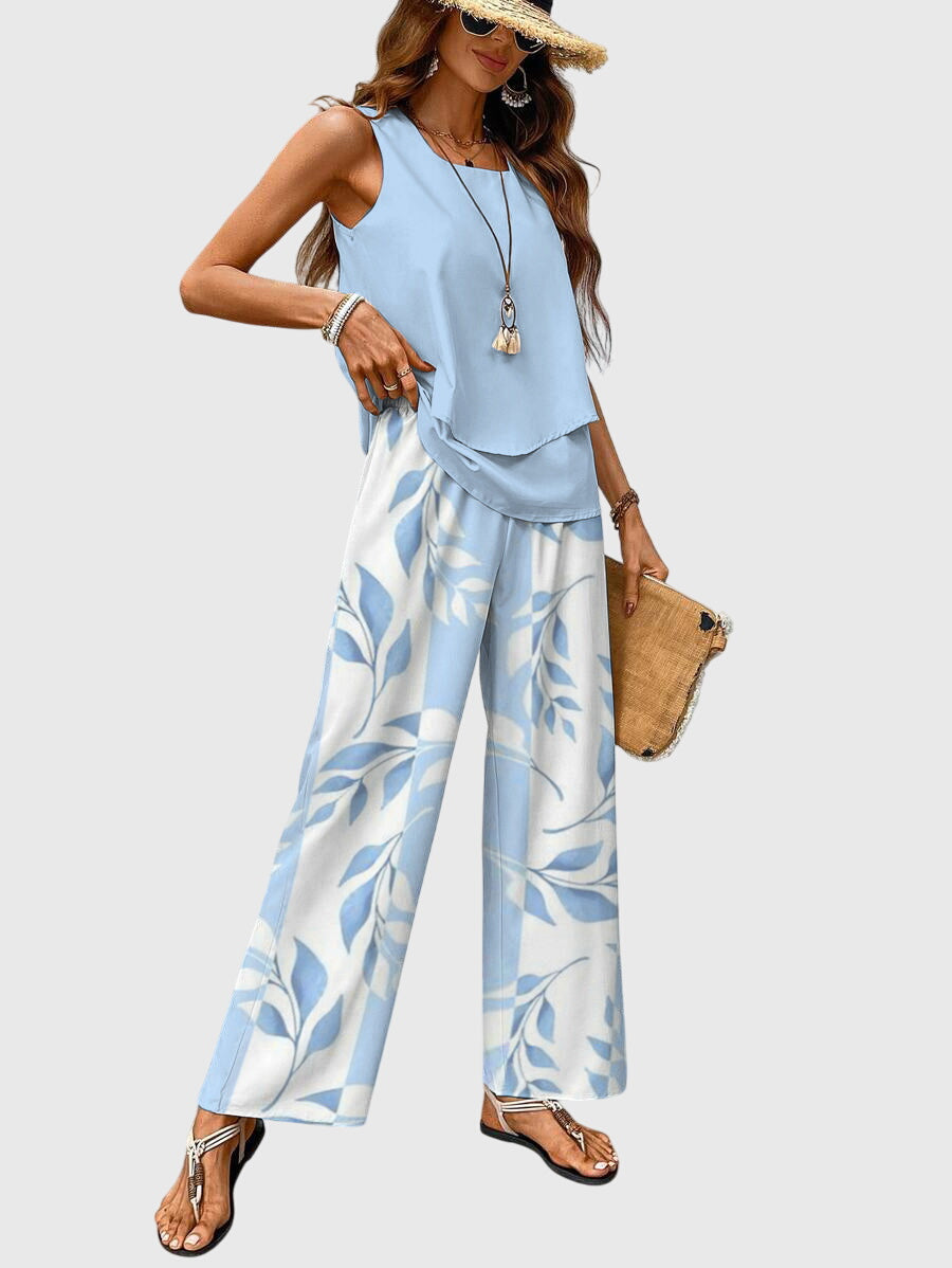 Brenda | Elegante conjunto de verano de dos piezas