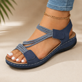 Lina | Sandalias planas con tiras trenzadas