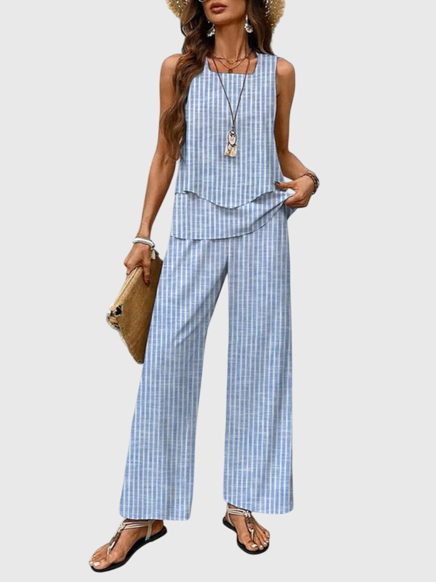Brenda | Elegante conjunto de verano de dos piezas