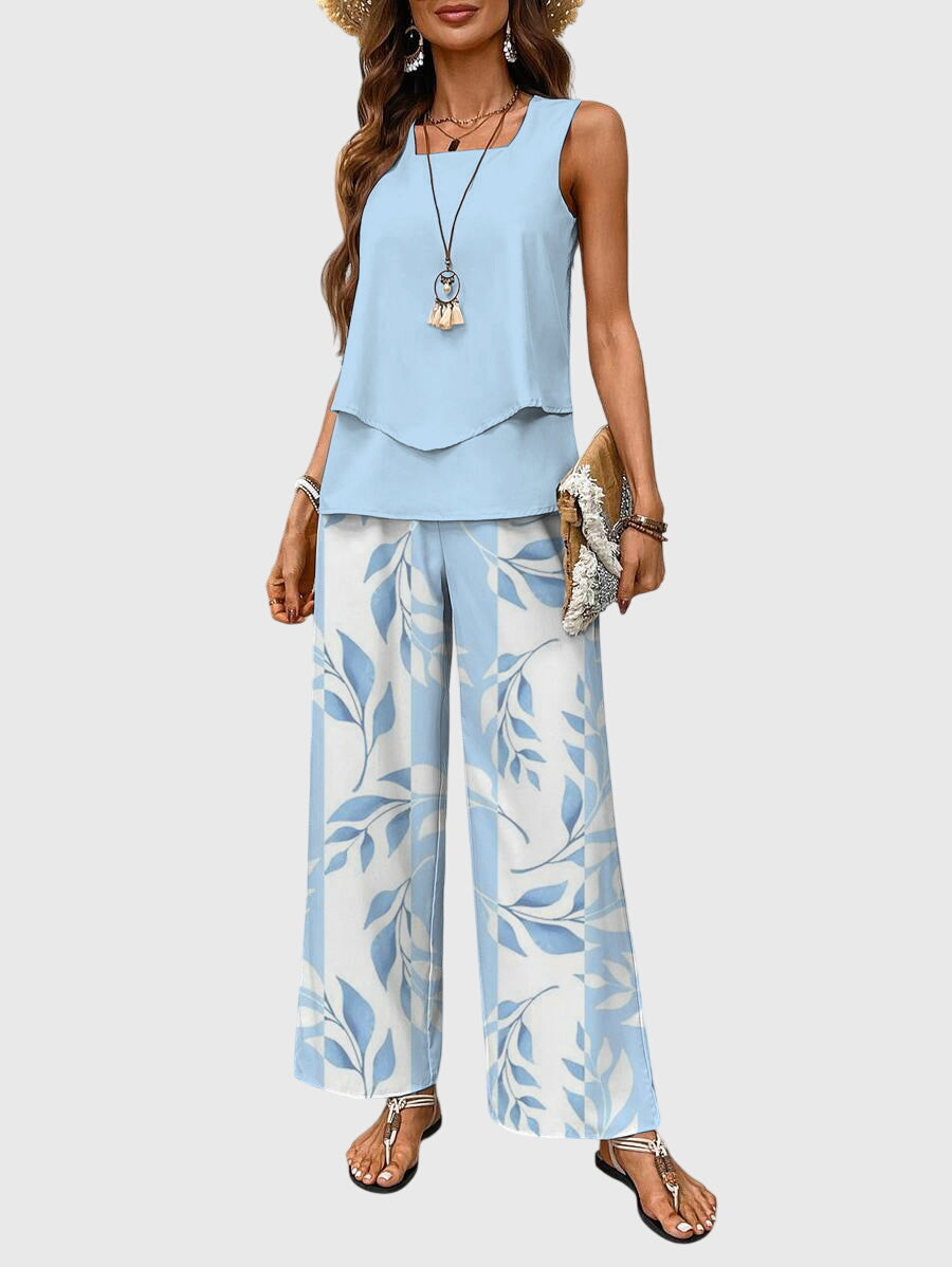 Brenda | Elegante conjunto de verano de dos piezas