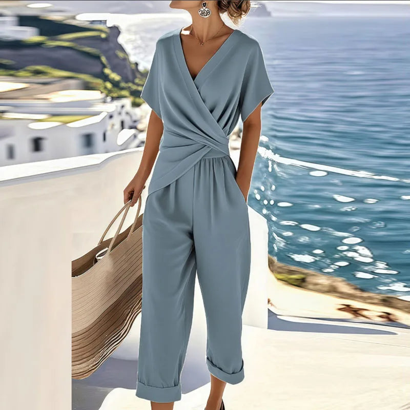 Carla| Elegante vestido dos piezas