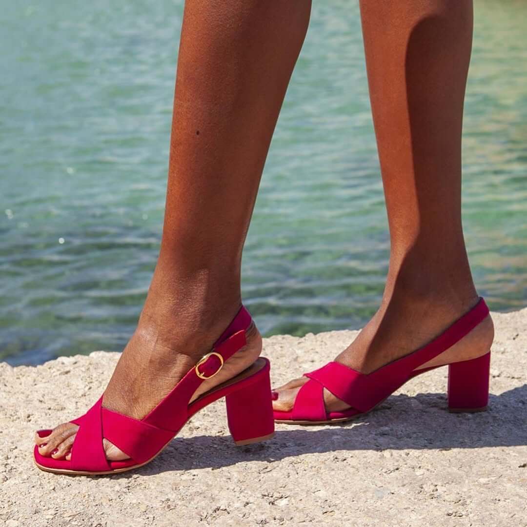 Celeste | Sandalias verano azul